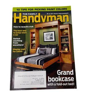 The Family Handyman Magazine December January 2015 Tips Tricks Techniques u